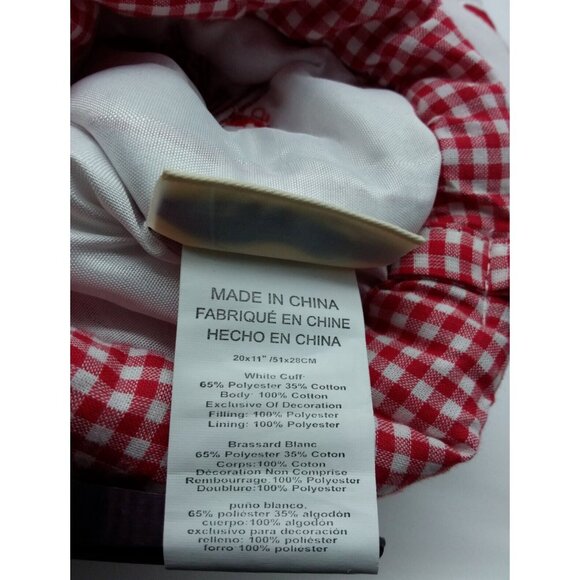 Pottery Barn Kids Anthony Stocking Santa & Rudolph Holiday Christmas Quilted Red - Picture 9 of 11